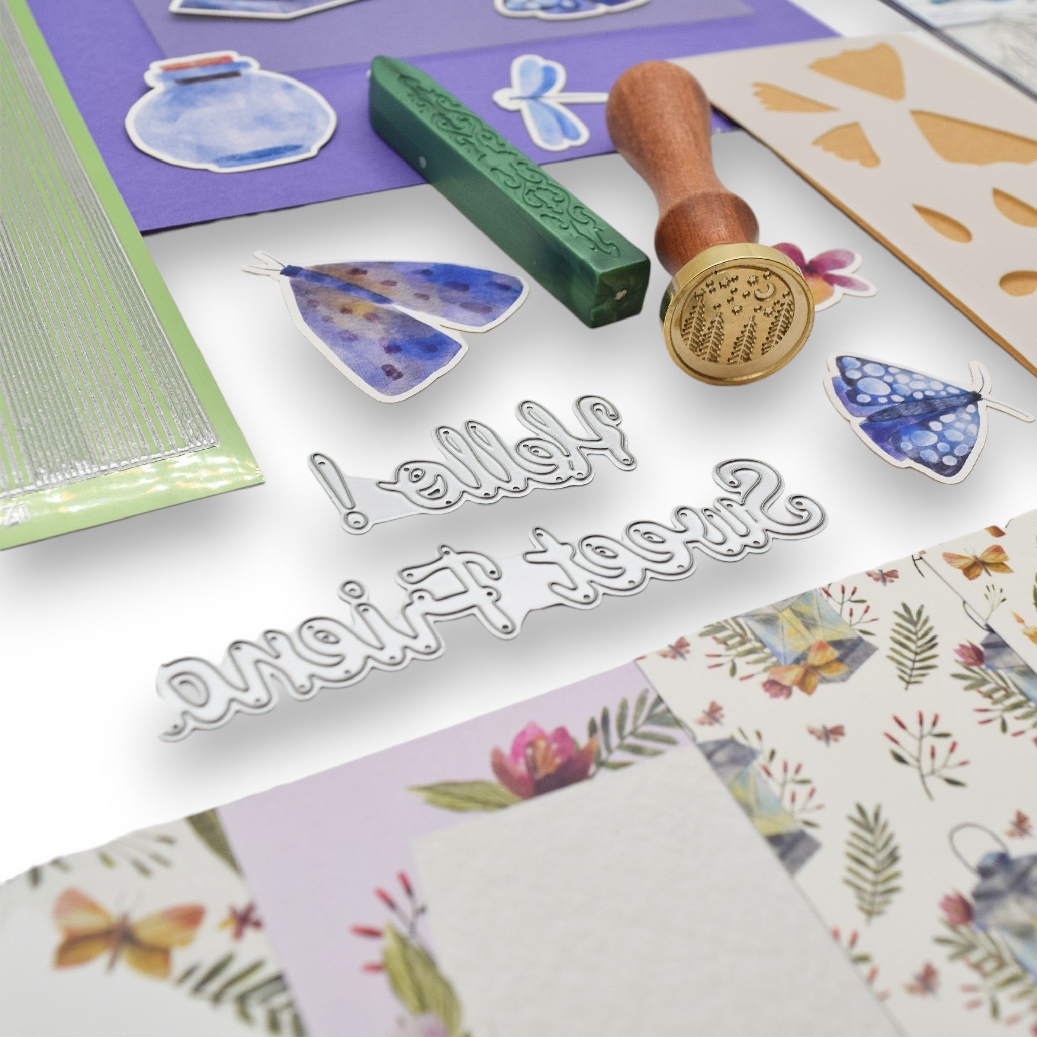 LFL March 25 Card Kit - Bugs & Kisses